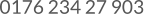 0176 234 27 903